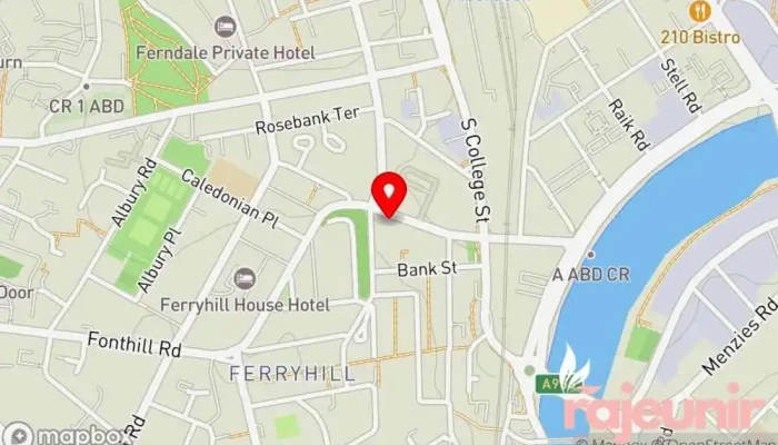 map of Ferryhill Pharmacy Pharmacy in Aberdeen