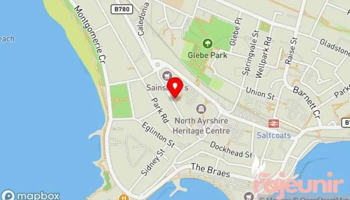 Gallagher Pharmacy -  Map - Saltcoats