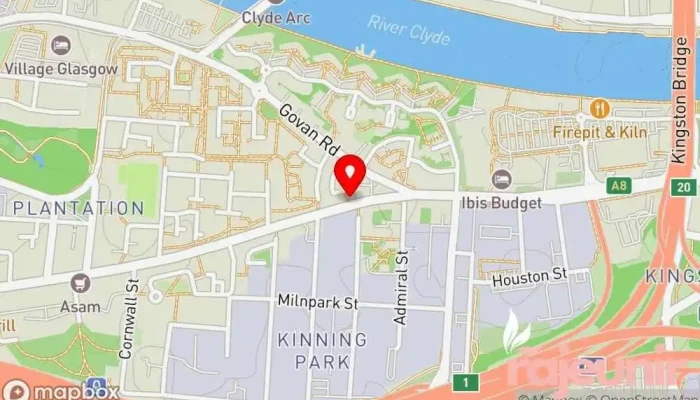 Gilbride Pharmacy And Travel Clinic -    Kinning Park Map - Glasgow