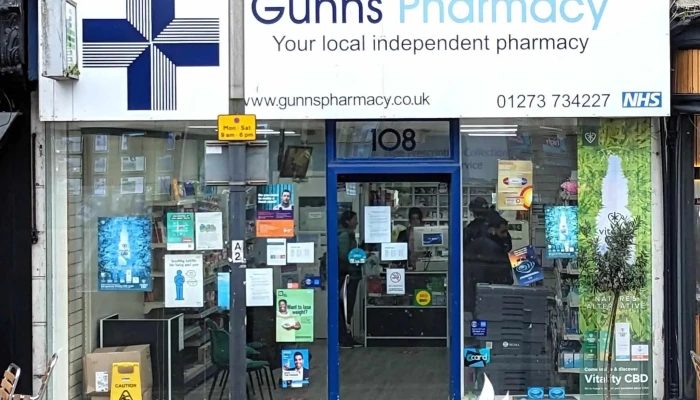 Gunns Pharmacy - Brighton And Hove