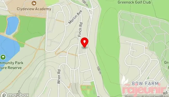 map of Hagan Pharmacy Pharmacy in Greenock