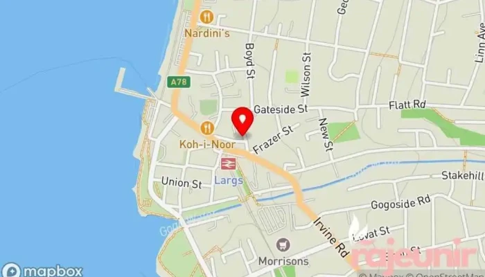 Halliday Pharmacy -  Map - Largs