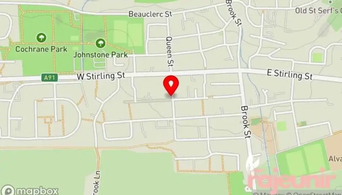 map of Holm PHARM ltd Pharmacy in Alva