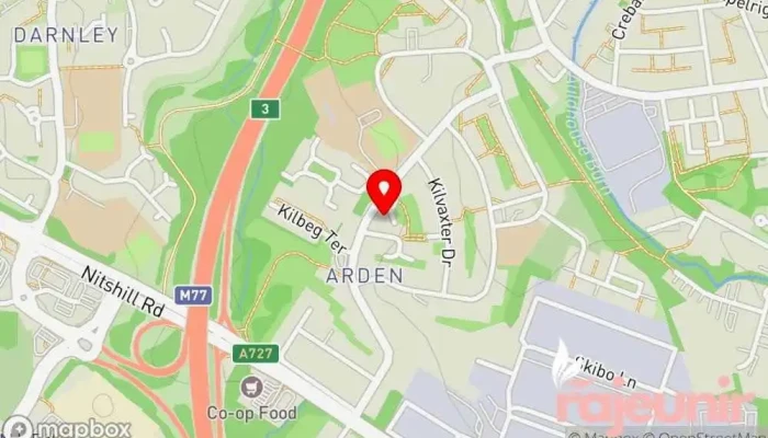 Houlihan Pharmacy Arden -  Map - Glasgow