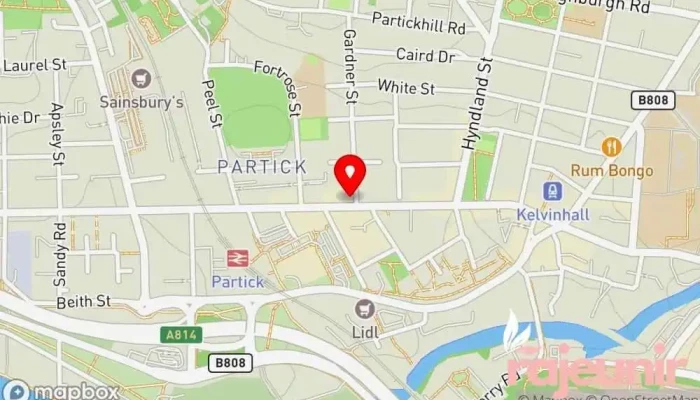 Houlihan Pharmacy -  Map - Glasgow