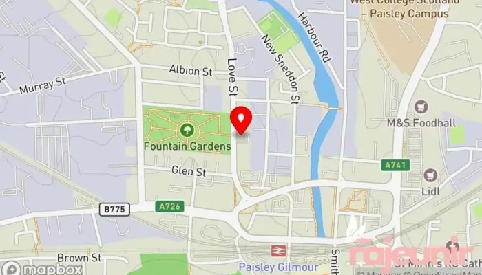 Houlihan Pharmacy Paisley -  Map - Paisley