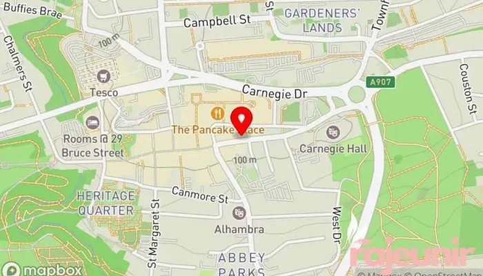 J B B Dick Pharmacy -  Map - Dunfermline