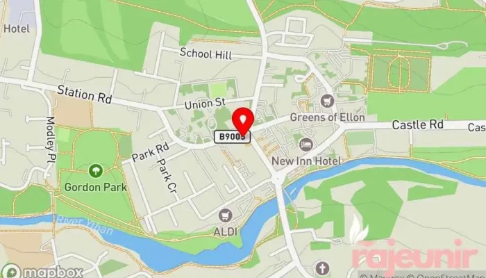 John Ross Chemist -  Map - Ellon