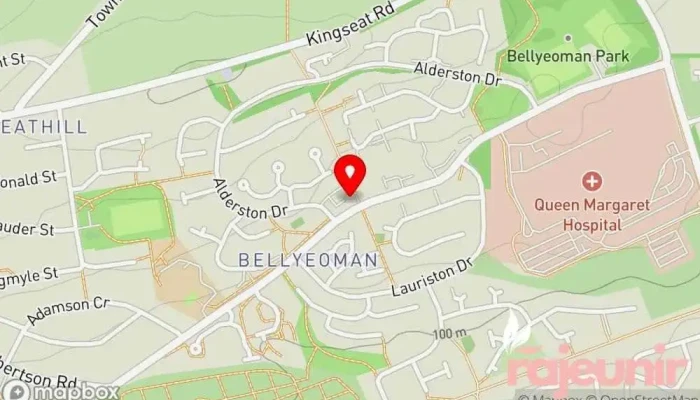 Lindsay And Gilmour Alderston -  Map - Dunfermline