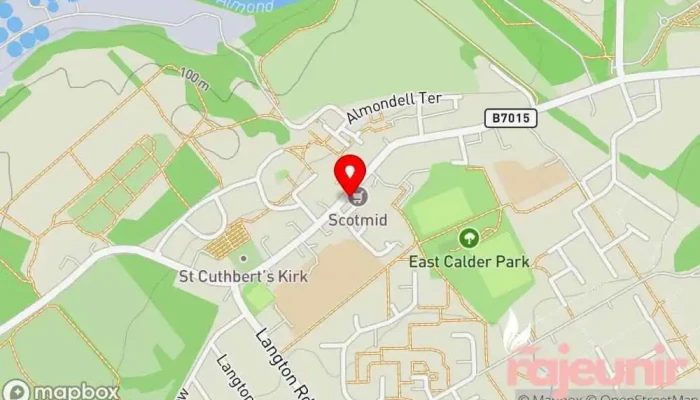 Lindsay Gilmour Pharmacy East Calder Map - Livingston