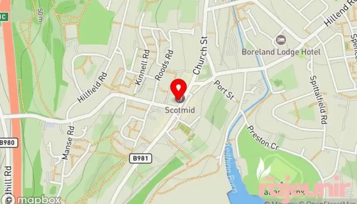 Lindsay Gilmour Pharmacy Map - Inverkeithing