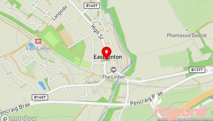 map of Linton Pharmacy Pharmacy in East Linton