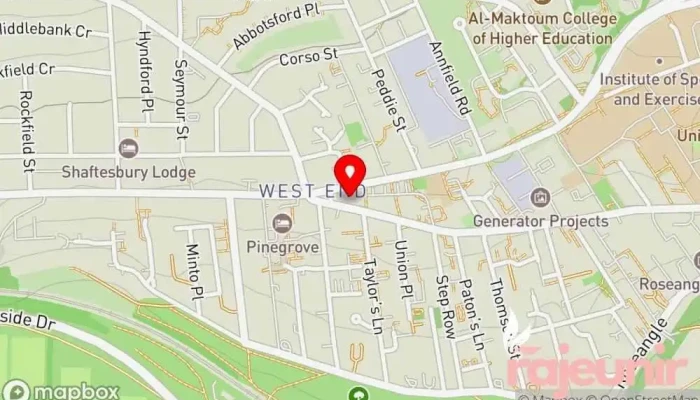 map of M Farren Ltd Pharmacy in Dundee