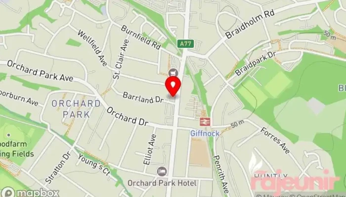 Mackie Pharmacy Weight Management Clinic Giffnock Map - Glasgow