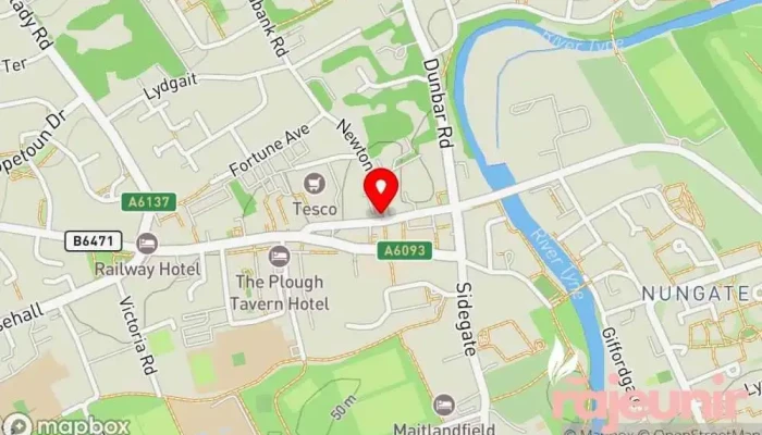 map of Market Street Pharmacy Pharmacy in Haddington