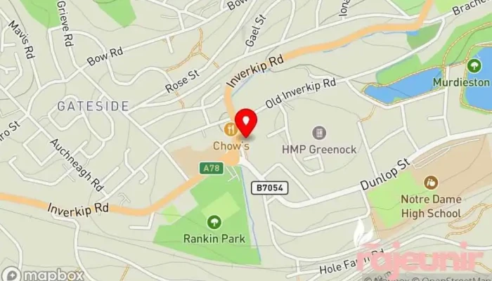 Mcanerney Pharmacy Map - Greenock