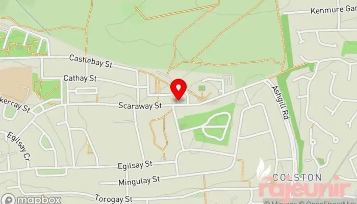 Md Green   Milton Pharmacy Map - Glasgow