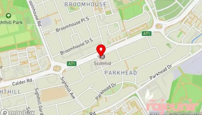map of M&D Green MacKinnon Pharmacy Pharmacy in Edinburgh
