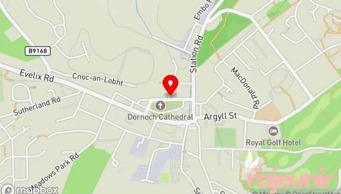 Mitchells Chemist -  Map - Dornoch