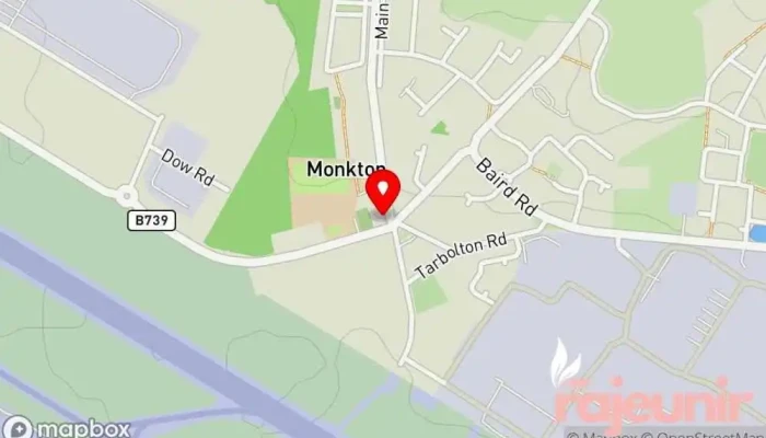 Monkton Pharmacy -  Map - Prestwick