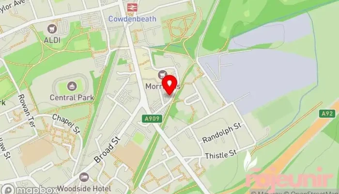 Morrisons Pharmacy -  Map - Cowdenbeath