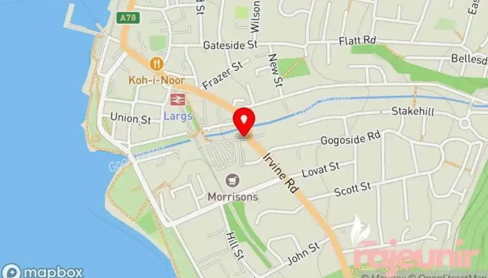 Morrisons Pharmacy -  Map - Largs