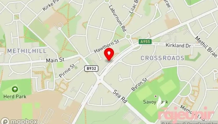 map of Omnicare Pharmacy Methil Pharmacy in Leven