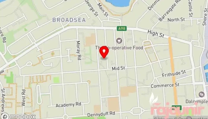 Porters Pharmacy Map - Fraserburgh