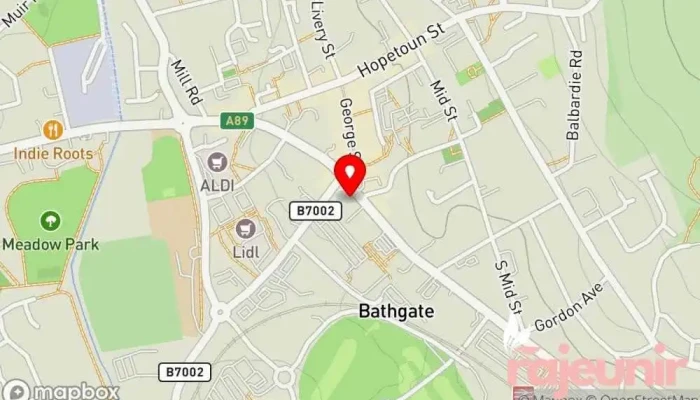 map of Professional Pharmacy Services Group Pharmaceutical company, Pharmacy in Bathgate
