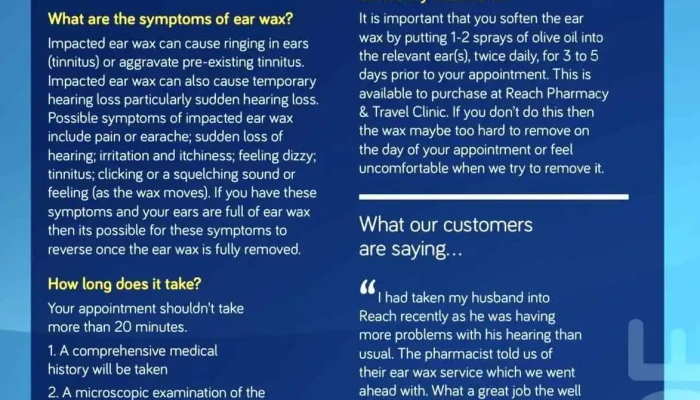 Reach Pharmacy And Ear Wax Removal Clinic -  By Owner - Glasgow