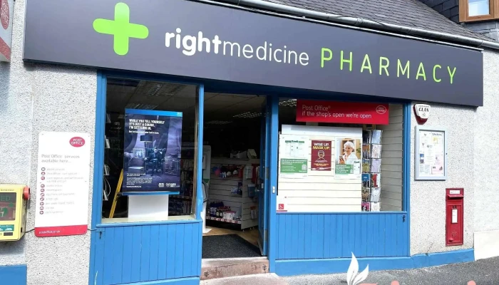 Right Medicine Pharmacy Post Office Aberchirder By Owner - Huntly