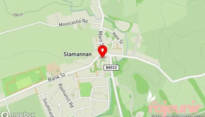 map of Right Medicine Pharmacy (Slamannan) Pharmacy in Falkirk