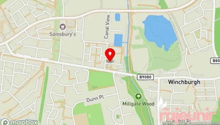 map of Right Medicine Pharmacy (Winchburgh) Pharmacy, Health and beauty shop in Broxburn