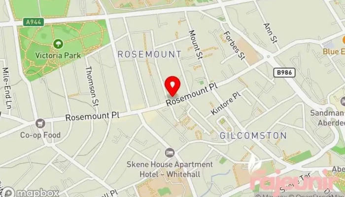 map of Rosemount Pharmacy Pharmacy in Aberdeen