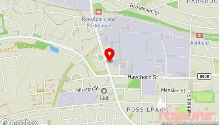 Rowlands Pharmacy Balmore Road -  Map - Glasgow