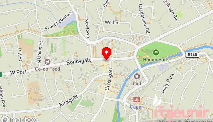 map of Rowlands Pharmacy Crossgate Pharmacy in Cupar