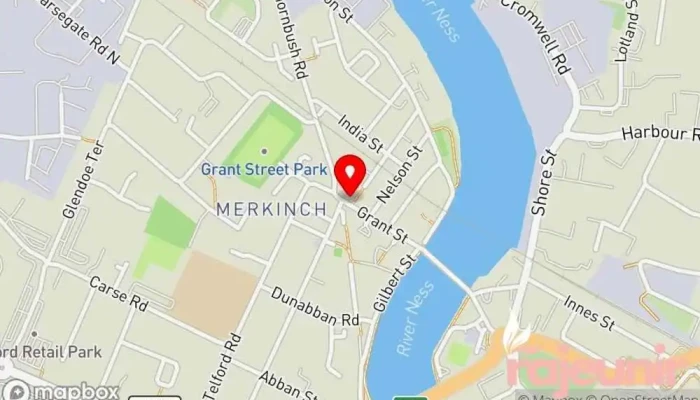 Rowlands Pharmacy Grant Street -  Map - Inverness