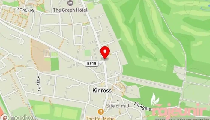 map of Rowlands Pharmacy Kinross Pharmacy in Kinross