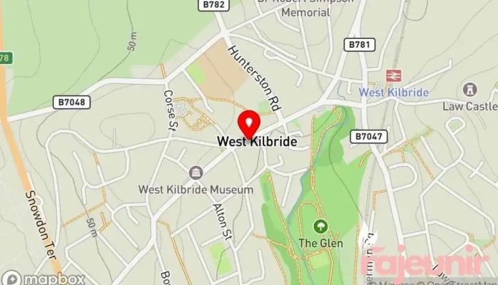 Rowlands Pharmacy West Kilbride -  Map - West Kilbride