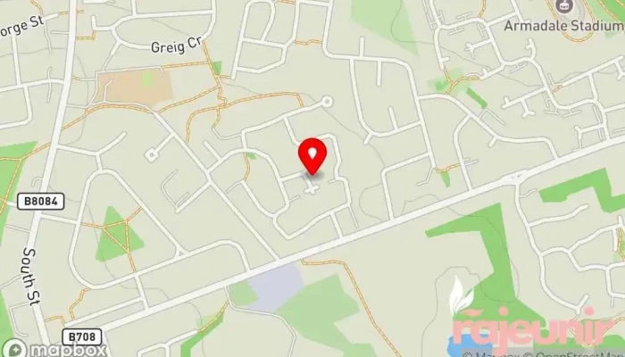 map of SAS Healthcare Pharmacy, Mobility equipment supplier in Bathgate