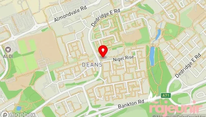 map of Scotmid Coop Nigel Rise Convenience store in Livingston