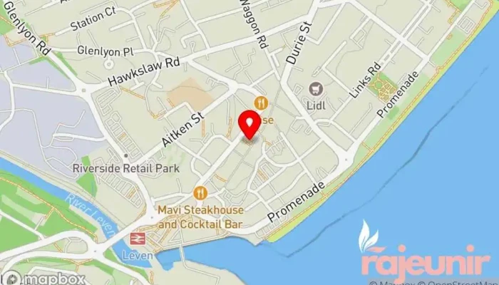 map of Semichem Beauty supply store in Leven