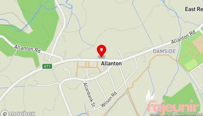 map of SPAR Allanton Convenience store in Shotts