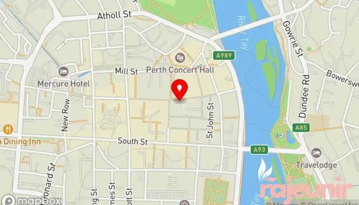 map of Superdrug Health and beauty shop in Perth