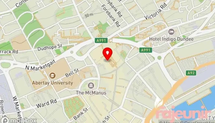 map of Superdrug Pharmacy Pharmacy in Dundee