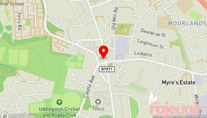 map of The Central Pharmacy Pharmacy in Glasgow