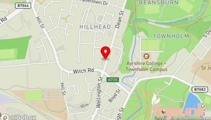 W D Minto Son Map - Kilmarnock