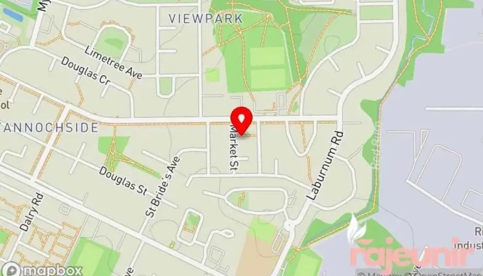 map of W Y Graham Pharmacy in Glasgow