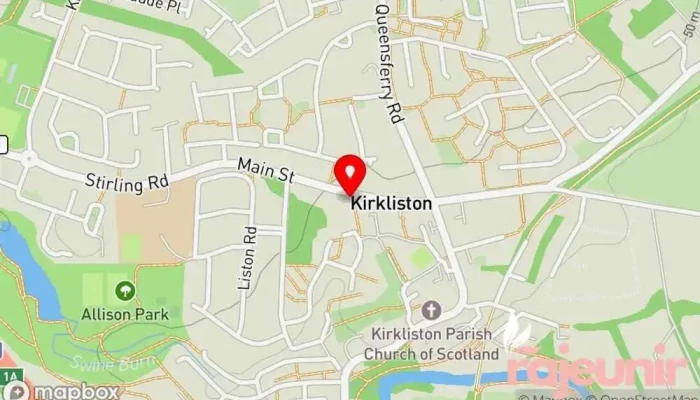 map of Well Pharmacy Pharmacy, Beauty supply store in Kirkliston