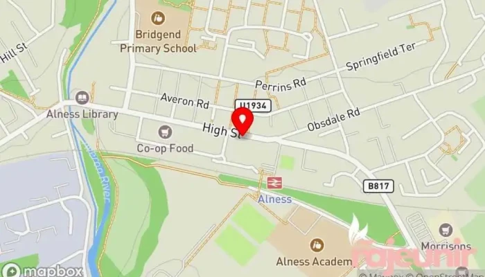 map of Well Pharmacy Pharmacy, Beauty supply store in Alness